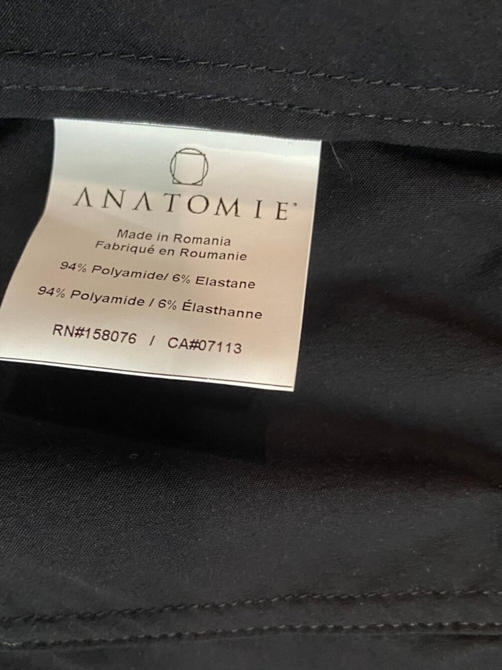 Anatomie Women's Jane Snap Button Jacket Charcoal Gray Windbreaker Travel Sz M - Picture 11 of 11